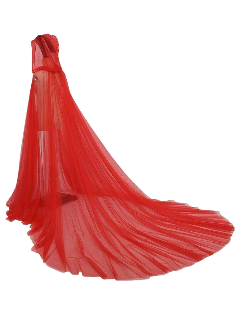 Cape à capuche noire en maille pour mariée vampire d'Halloween