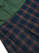 2PCS blazers à revers et robe à carreaux verts des années 40