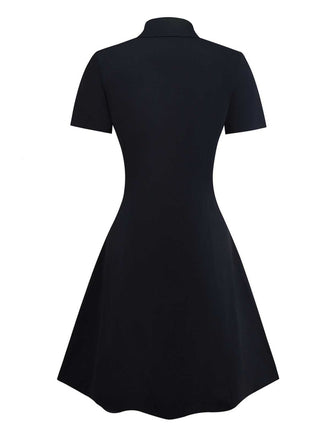 Robe brodée en coton inspirée du western avec étoiles années 1950