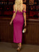 Robe Maxi Bodycon Uni Épaule Dénudée Année 1930