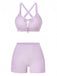 Ensemble Bikini Froncé Uni Années 1950 5