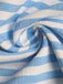 Robe Sans Manches Col V Profond Dos-Nu Rayée Bleue Années 1960
