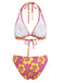 1960s Floral Tropical Bikini - vintage fashion, retro style