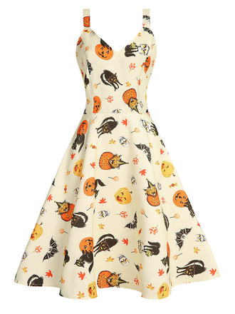 Robe de Costume Années 50 Avec Cape Déguisement Halloween 2