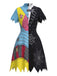 [Prévente] Robe costume Sally à patchwork et toile d’araignée années 1960