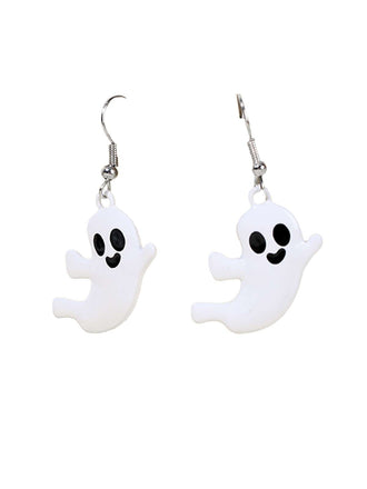 Boucles d'oreilles pendantes fantômes d'Halloween