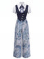 [Prévente] Combinaison Nœud Floral Bleu Années 1930