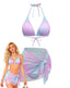[Prévente] Bikini Dos Nu Ombré et Cache-Maillot Y2K 2000s