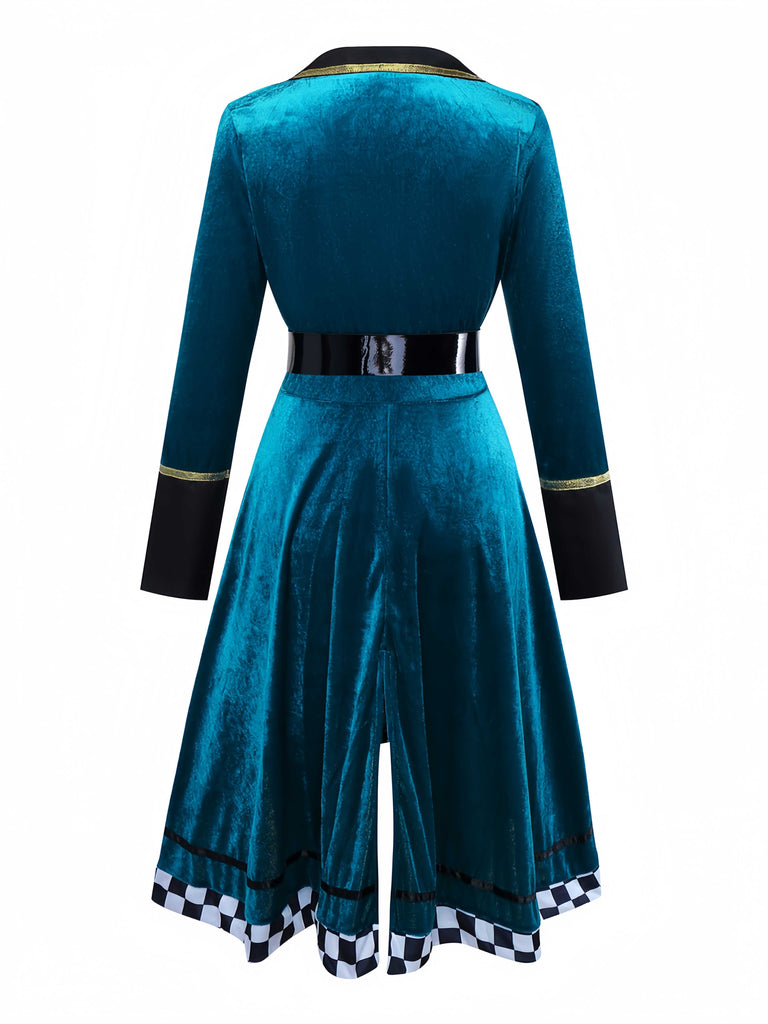 Ensemble de costumes d'Halloween inspirés du Chapelier fou des années 1960