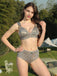5PCS Ensemble bikini doré métallisé inspiré de l'Égypte antique années 1980