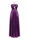 Robe plissée dorée à dos nu et col croisé années 1930