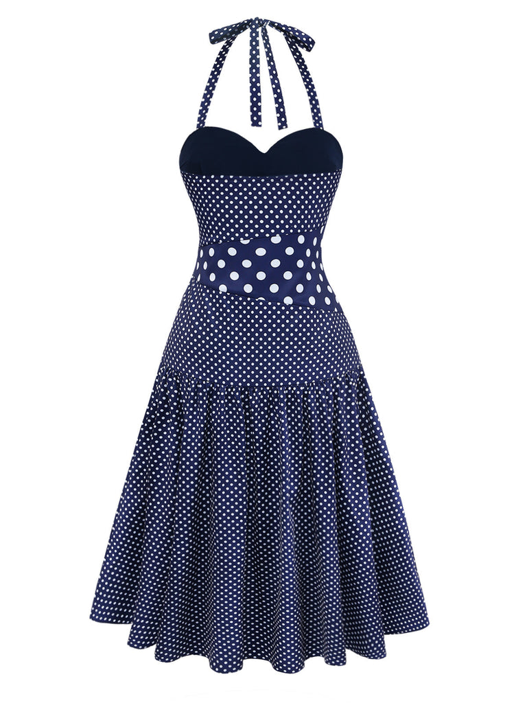 [Prévente] Robe Torsadée Plissée à Ourlet Asymétrique Années 1940 4
