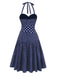 [Prévente] Robe Torsadée Plissée à Ourlet Asymétrique Années 1940 4