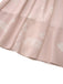 Robe rose sans manches à col V et ceinture florale années 1940
