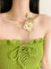 Boucles d'Oreilles Clip Vintage Fausses Perles Goutte