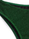 Detail: Green 1940s Solid Starfish Sequined Bikini Set, timeless beauty, perfect for vintage fashion lovers