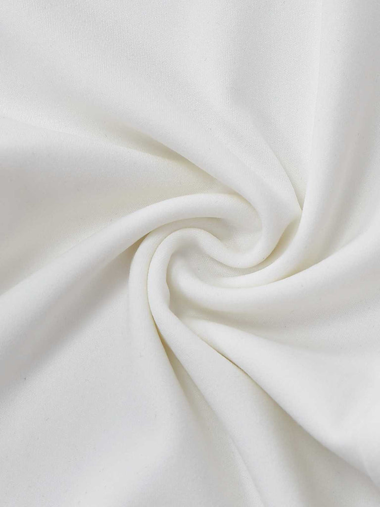 Combinaison bustier brodée années 1960