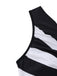 Maillot de Bain One-Shoulder Zebra Imprimé Découpé Une Pièce Années 1960 3