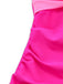 Close-up of bright pink fabric on a white background