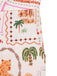 Combinaison torsadée Timbres de plage orange années 1950
