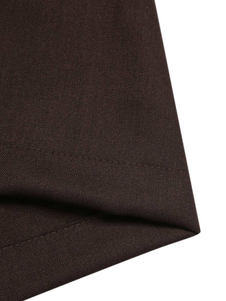 [Prévente] Pantalon à bretelles bleu foncé à bretelles boutonné années 1950