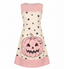 Robe Sans Manches Chat Crâne À Pois Années 1960