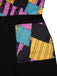 [Prévente] Combinaison multicolore Sally col en v années 1940