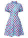 [Prévente] 2PCS robes à volants et à pois et jupe tablier en coton des années 40