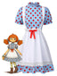 [Prévente] 2PCS robes à volants et à pois et jupe tablier en coton des années 40