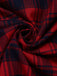 [Pré-vente] Robe tartan rouge col revers style punk des années 1980