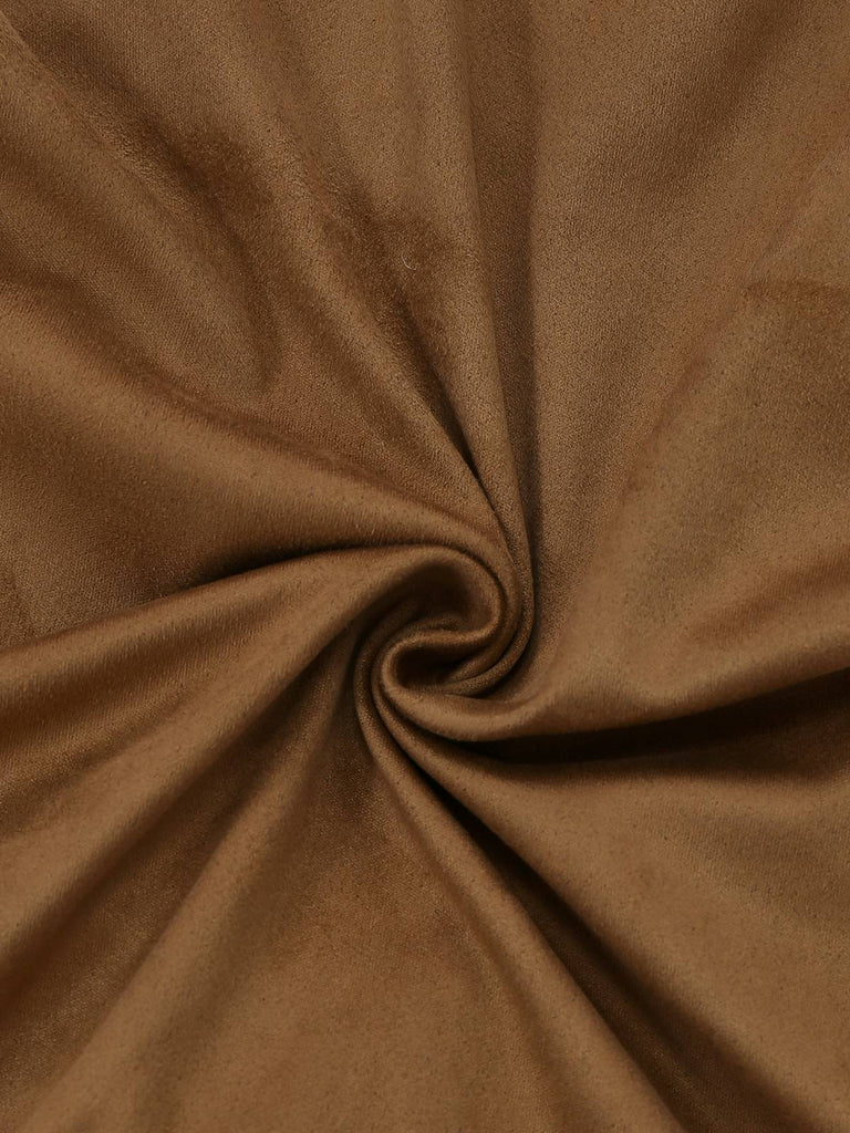 [Pré-vente] Robe kaki à franges col bénitier et ourlet tulipe des années 1970