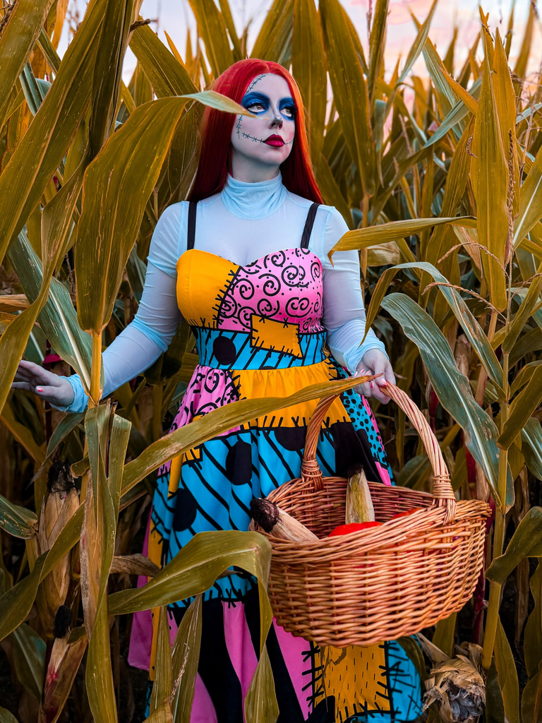 Robe Sally de L'Étrange Noël de Monsieur Jack Halloween années 1950