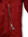 Manteau à col en fausse fourrure revers et ceinture années 1950