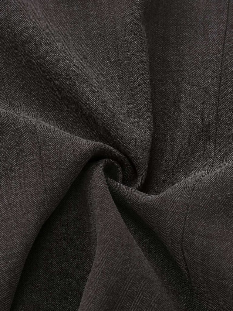 [Prévente] Veste à revers avec cape amovible et ceinturée années 1940