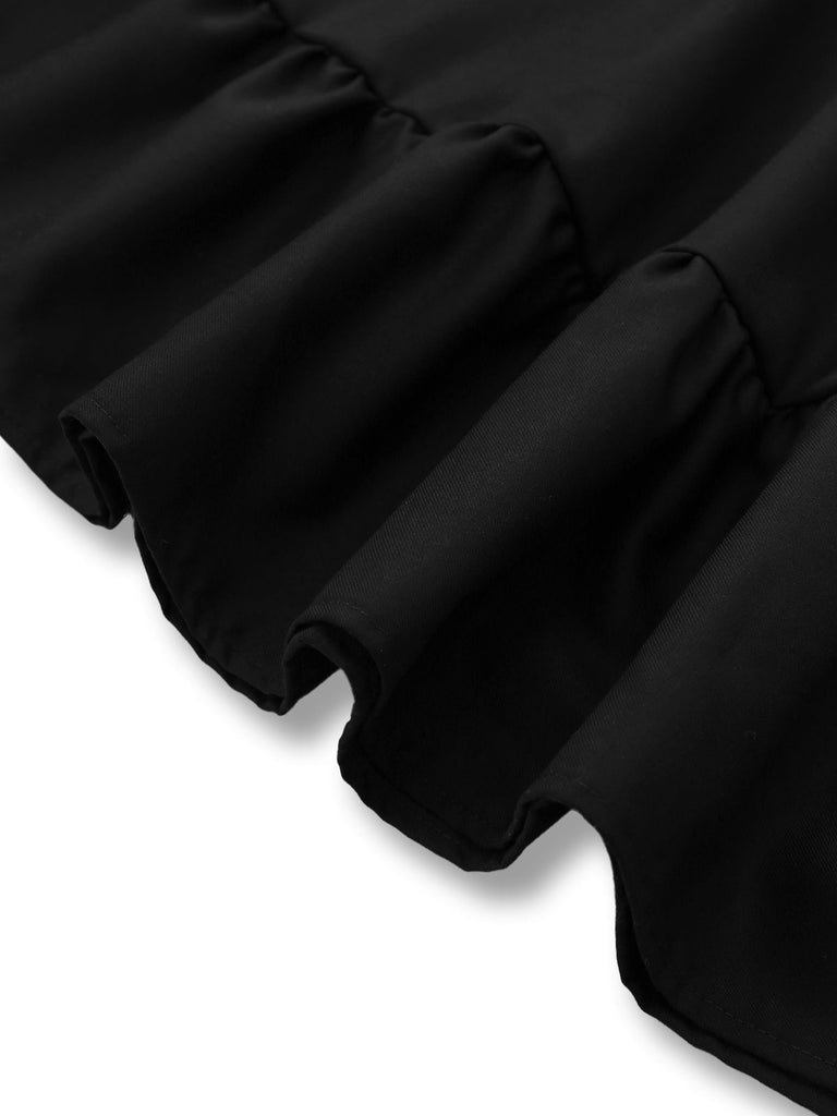 [Prévente] 2PCS Pull en maille à épaules dénudées et jupe années 1950