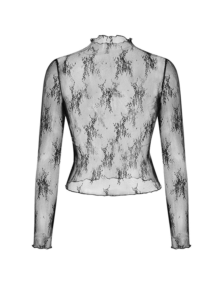 2PCS Combinaison noire en maille et velours des années 1950