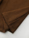 Manteau trapèze col larges revers en fausse laine unie des années 1940