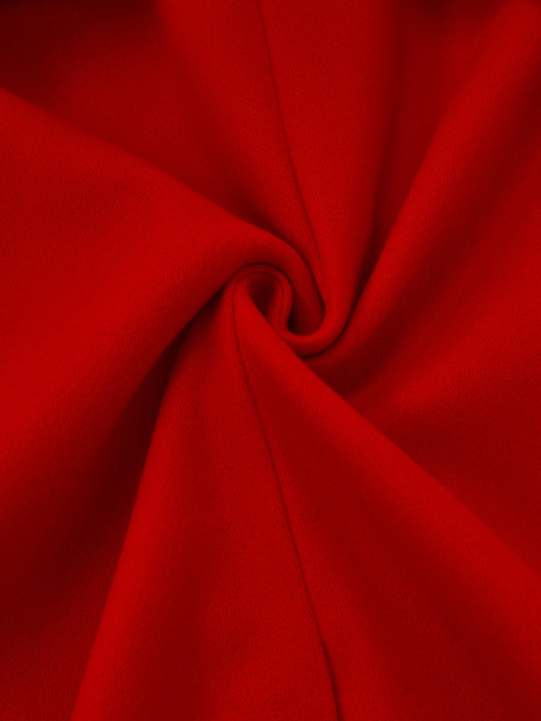 Trench-coat uni à double boutonnage des années 1950