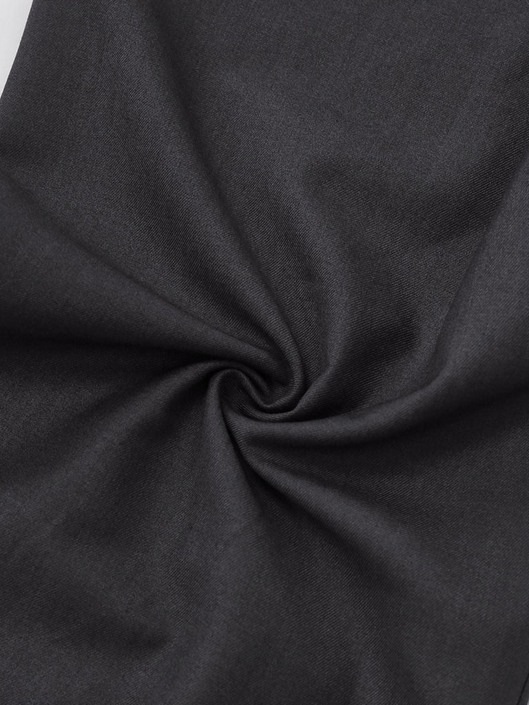 [Prévente] Combinaison beige patchwork col nœud et bordures perlées années 50