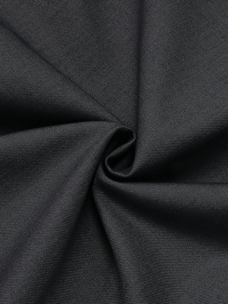 [Prévente] Robe Crayon Bleue à Ceinture et Nœud Papillon Années 1930