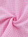 Rose Nœud Dentelle Vichy à Lacets Robe Années 1960 6