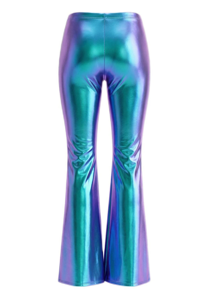 Pantalon évasé disco carnaval années 1970