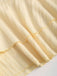 Mini Robe Jaune Halter à Étages avec Étoile de Mer en Métal Années '60 5