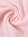 2 Pièces Rose Foncé Dentelle Uni Bandeau Haut & Brodé Jupe Années 1980 9