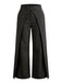 Pantalon Large Uni à Croisement Années '40