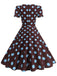 Ensemble Bikini Rayé Dos Nu à Bordure en Dentelle années '40 9