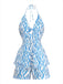 Blw 1950s V Neck Two Piece Set 2