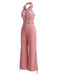 [Pre-Sale] Dark Pink 1970s Vintage Classic Jumpsuit 3