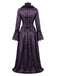 1930s Square Neck Vintage Classic Dress 5