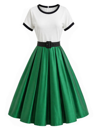 [Pre-Sale] Gw 1950s Belted Vintage Classic Dress 2